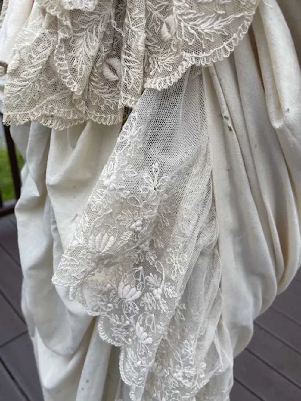 Victorian 2 piece wedding dress - image 7