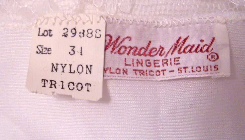 Vintage 1950's Wonder Maid Lingerie St. Louis Whi… - image 5