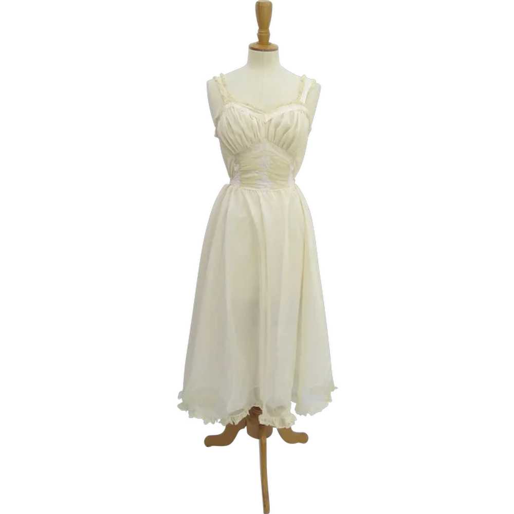 Vintage, Intimates & Sleepwear, Vintage 7s 80s Backless Floral Lace  Corset Long Bustier Bra Top Lingerie White