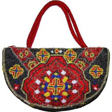 Swee Lo New York Hand Beaded Purse