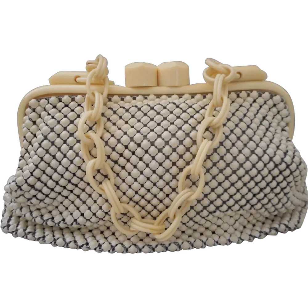 Whiting & Davis Metal Mesh Evening Bag - image 1