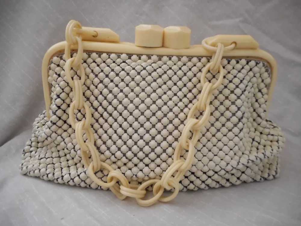 Whiting & Davis Metal Mesh Evening Bag - image 2