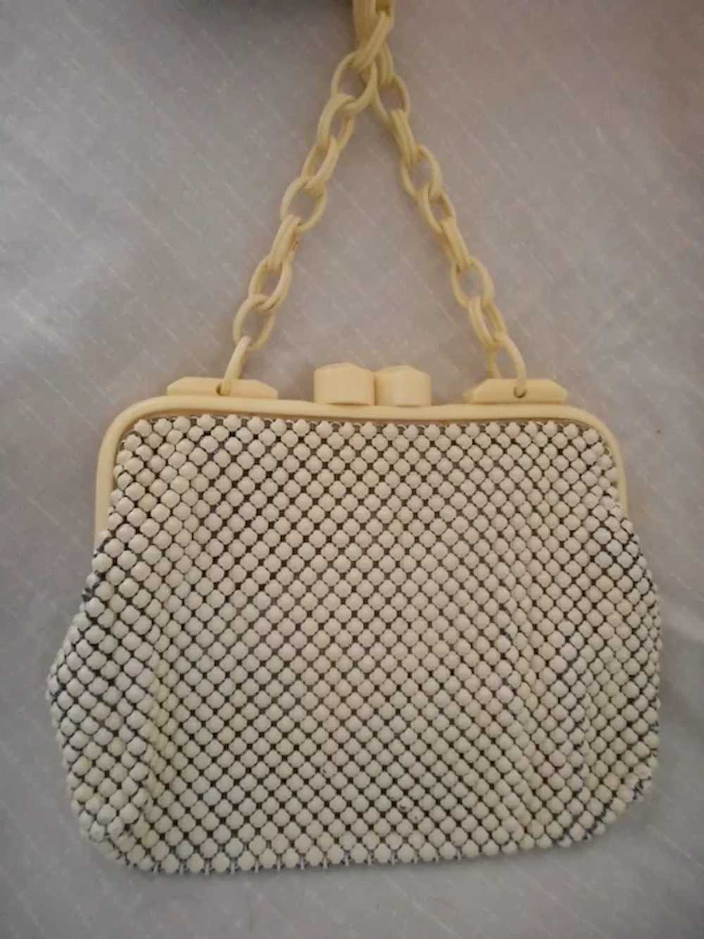 Whiting & Davis Metal Mesh Evening Bag - image 4