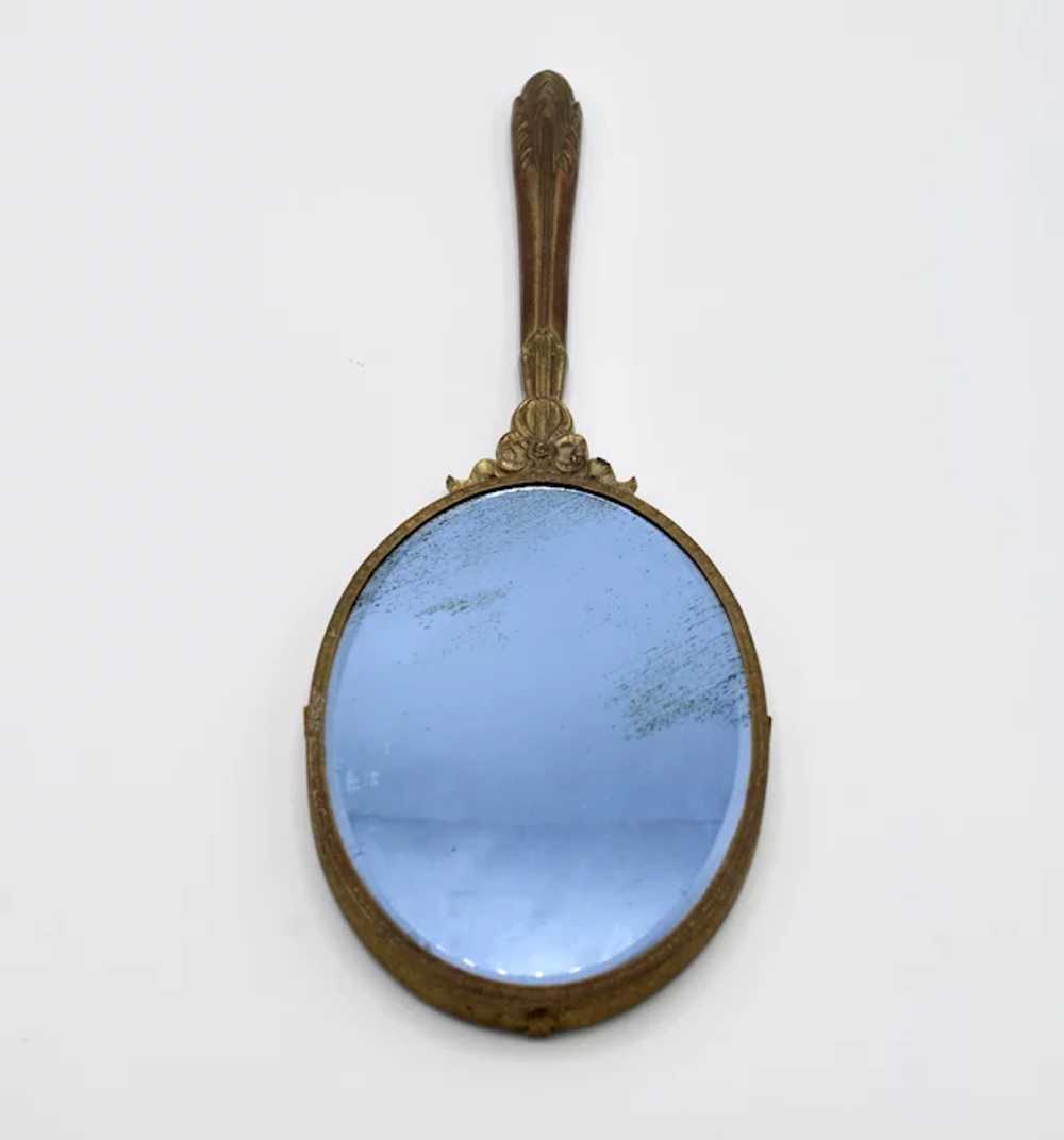 Antique French Hand Held Mirror - image 10
