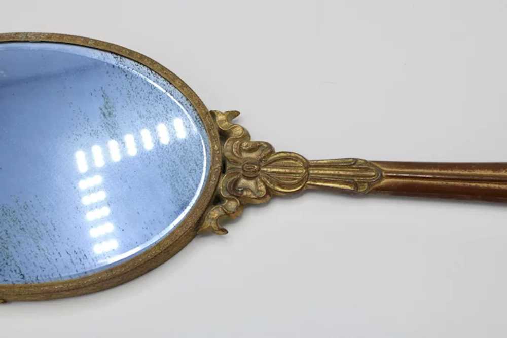 Antique French Hand Held Mirror - image 11