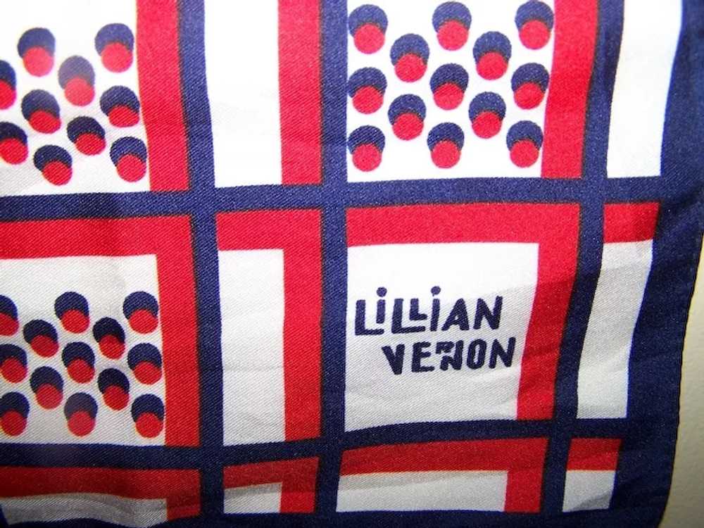 A Lovely Vintage Patriotic Red White and Blue Des… - image 4