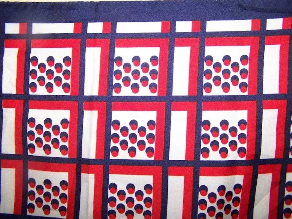A Lovely Vintage Patriotic Red White and Blue Des… - image 7