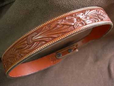 Max Lang .925 sterling 10k gold western ranger belt buckle set