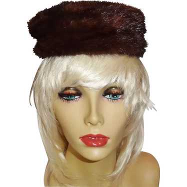 Classic Mahogany Mink Hat a Deborah Exclusive - image 1