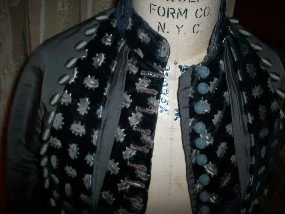 Lovely 19th Century Bodice with tassels - image 3