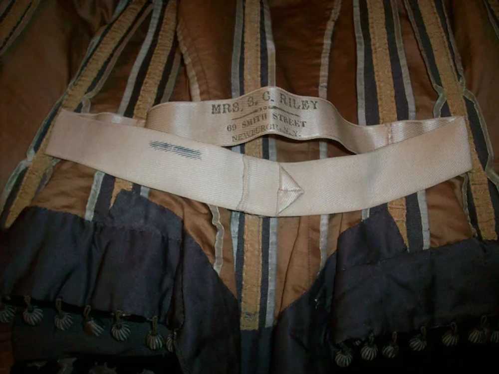 Lovely 19th Century Bodice with tassels - image 5
