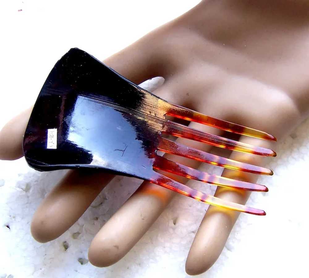 Miniature hair comb suitable for doll hand painte… - image 2