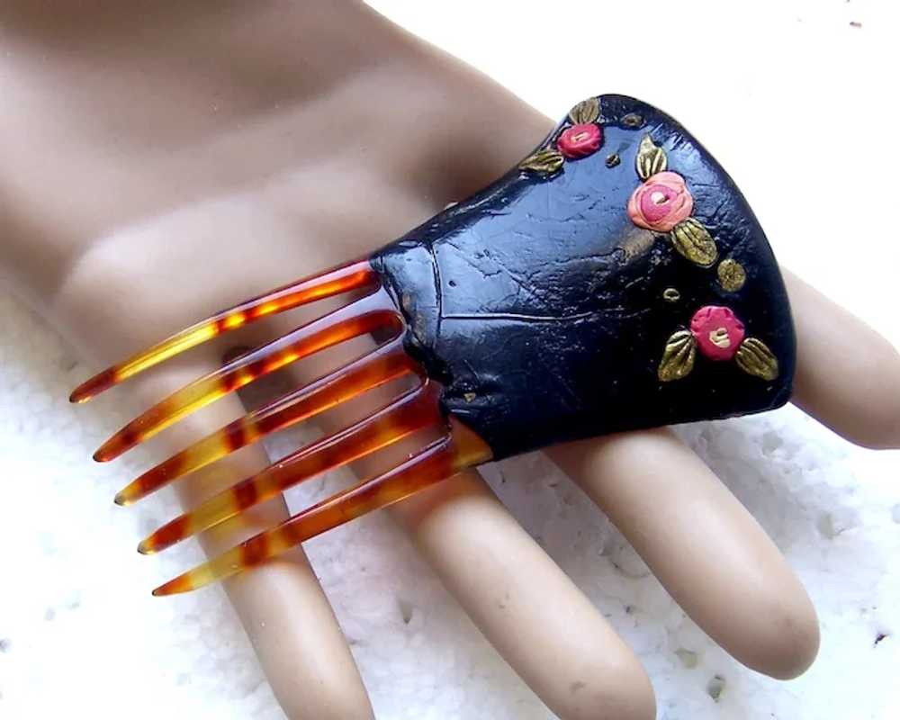 Miniature hair comb suitable for doll hand painte… - image 6