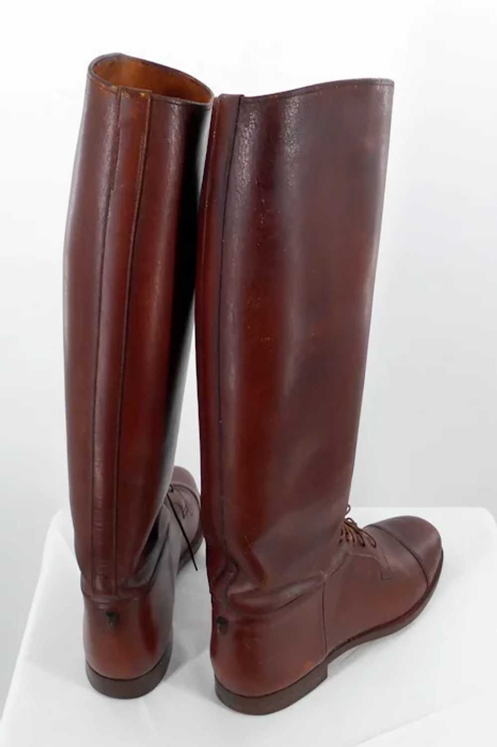 Handsome Custom-Made Men's Tall Boots Made by The… - image 3