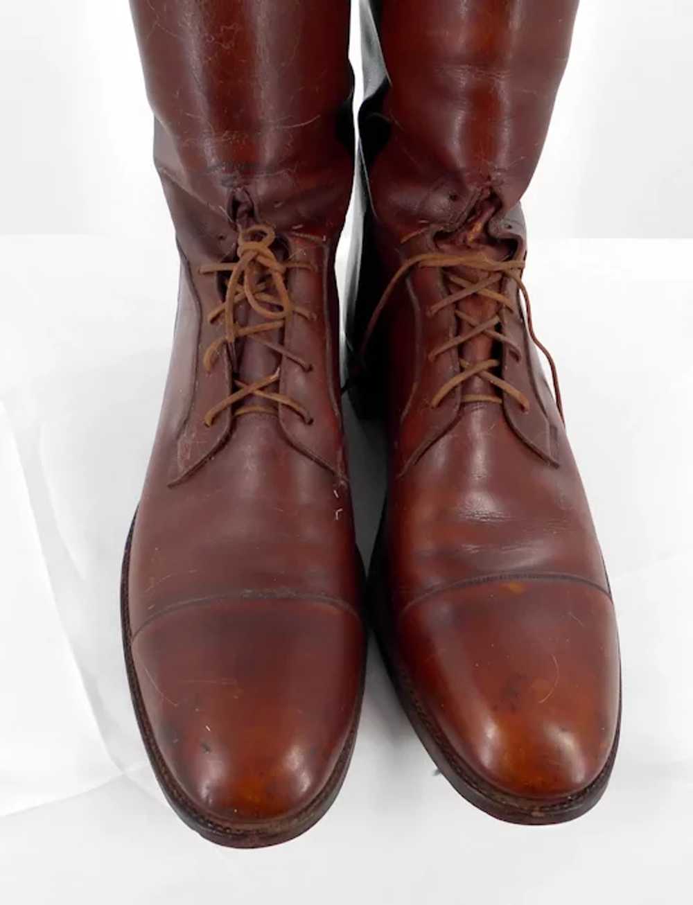 Handsome Custom-Made Men's Tall Boots Made by The… - image 6