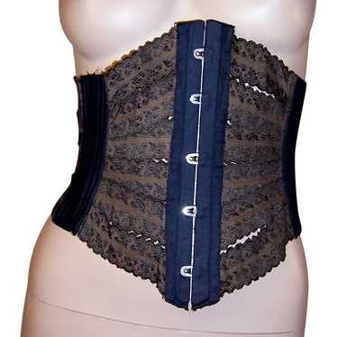 BurVogue Waist Trainer Corset New with Tags Black Size XL