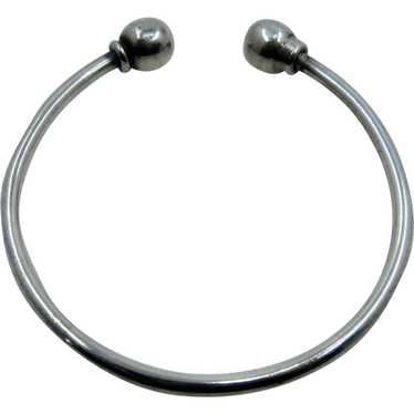 Horseshoe Type Sterling Key Ring Ball Screw Ends