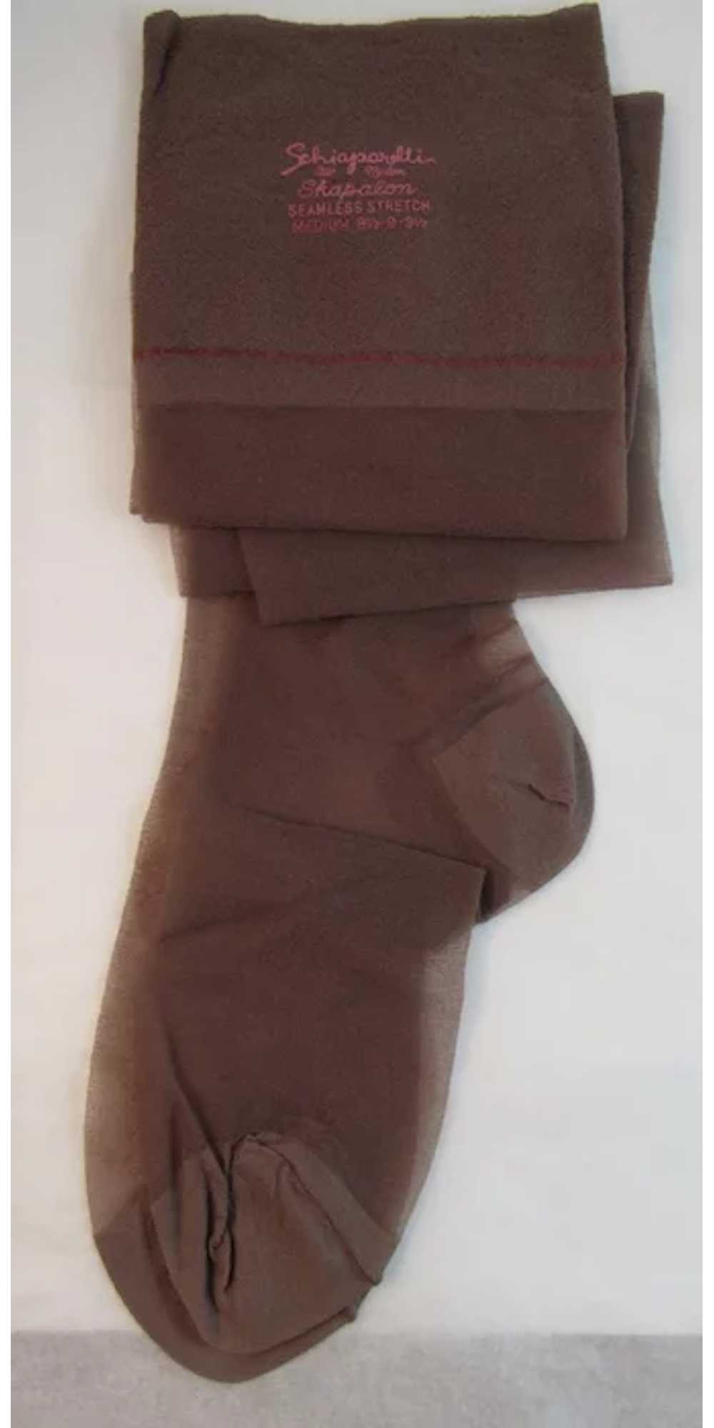 Schiaparelli Skapalon Seamless Stretch Stockings … - image 3