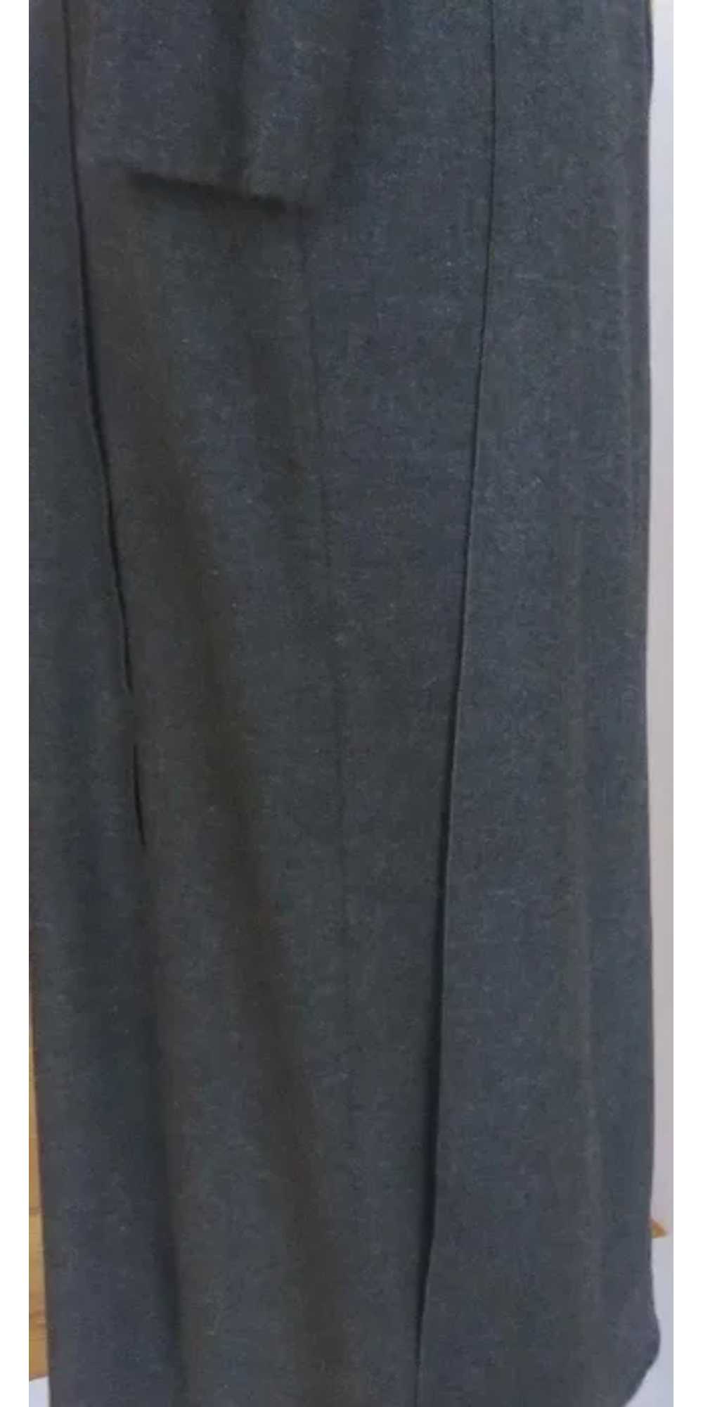 100% Cashmere Chanel Long Sleeve Long Dress - image 4