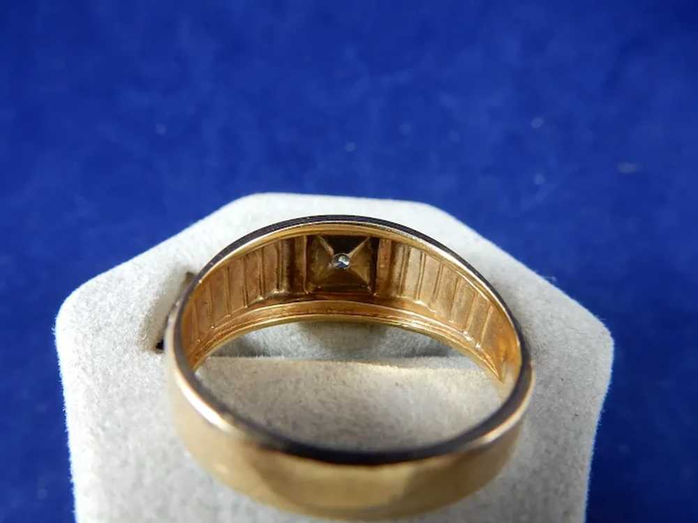14 Karat Vintage Diamond Ring - image 7