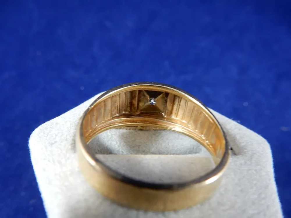 14 Karat Vintage Diamond Ring - image 8