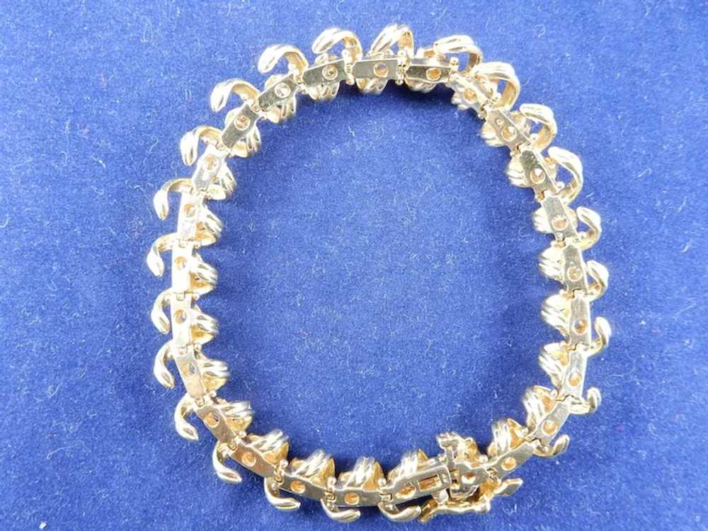 14 Karat Diamond Bracelet - image 9