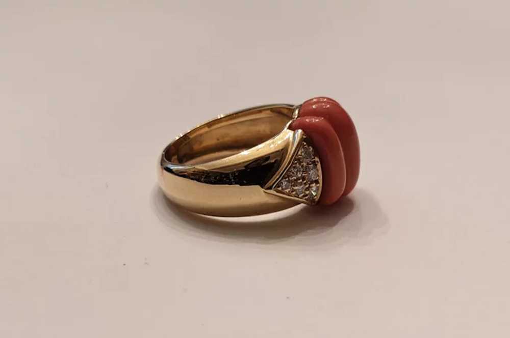 Vintage French 18k Yellow Gold Ring - image 6