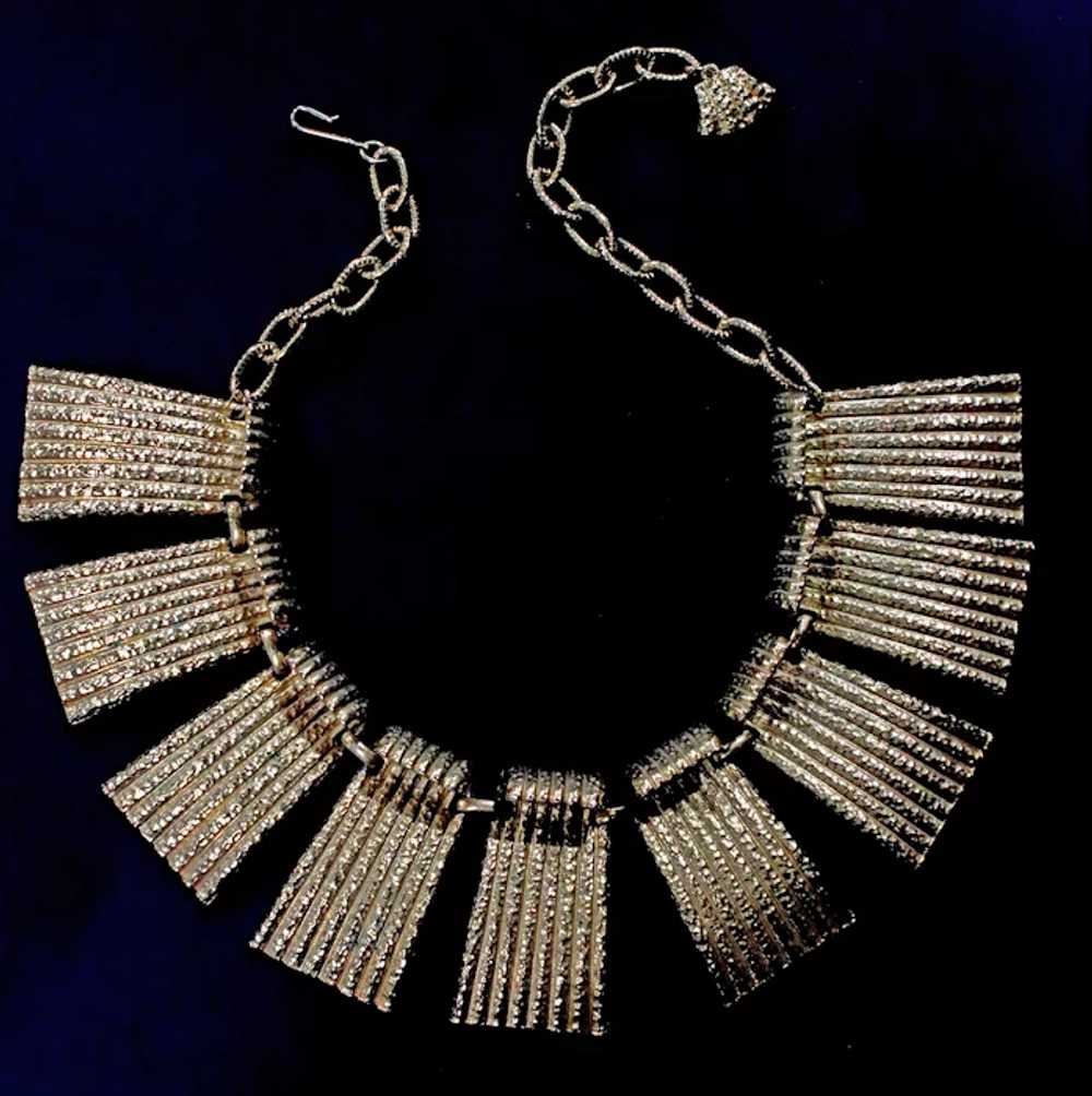 Vintage Vendome 1960s Statement Collar Necklace - image 6