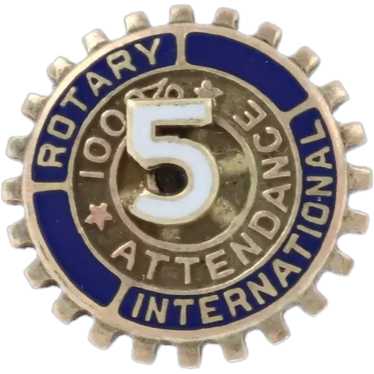 Gold Filled Rotary International Vintage Perfect A