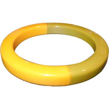 Two Color Bakelite Bracelet - image 1