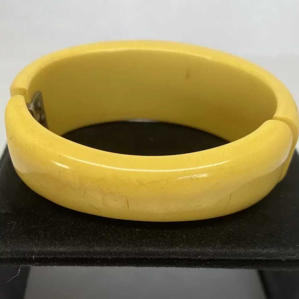 Beautiful embellished Bakelite bracelet - image 9