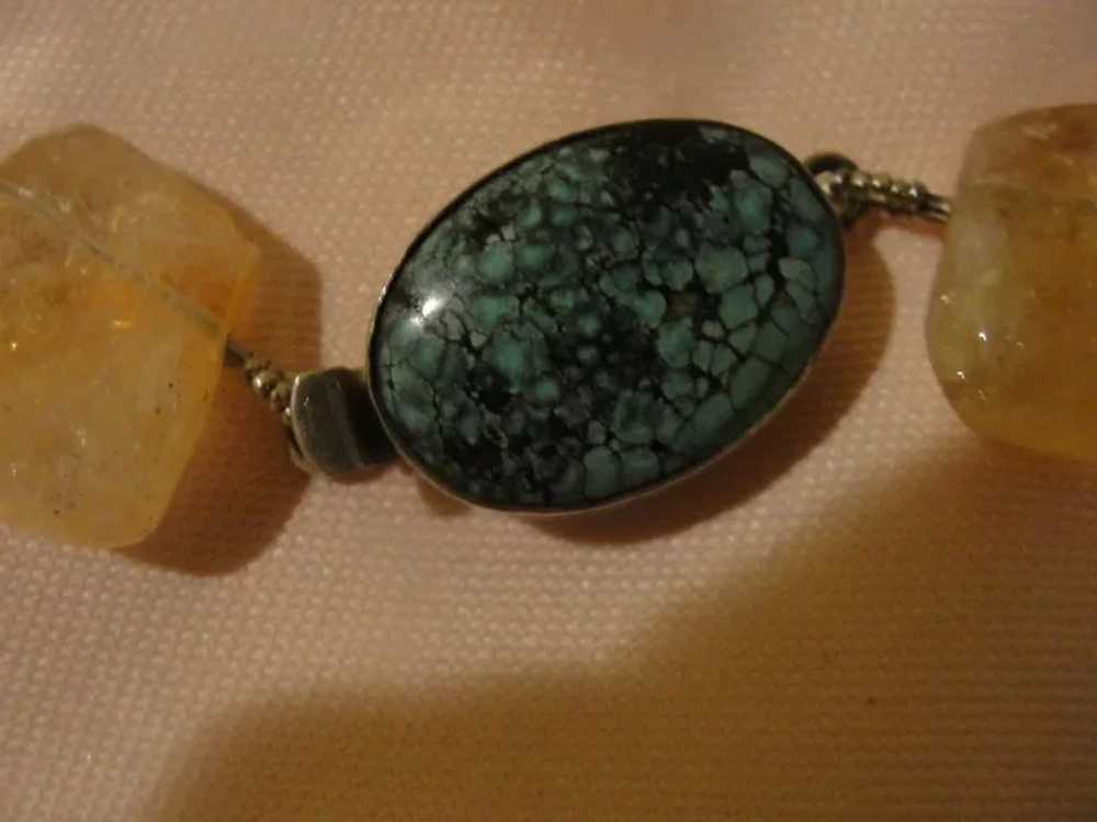 I'd Tumble for You Quartz and Silver Necklace - F… - image 2