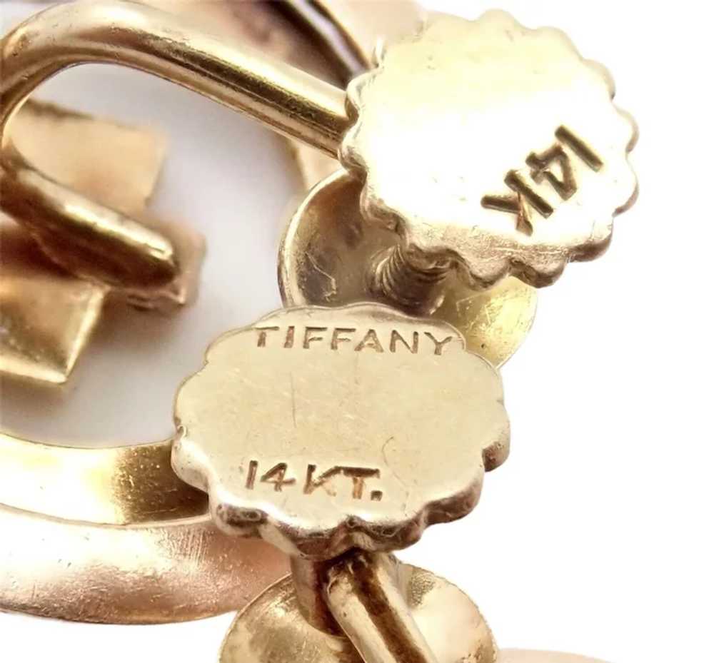 Rare Authentic Vintage Tiffany & Co. 14k Yellow R… - image 7