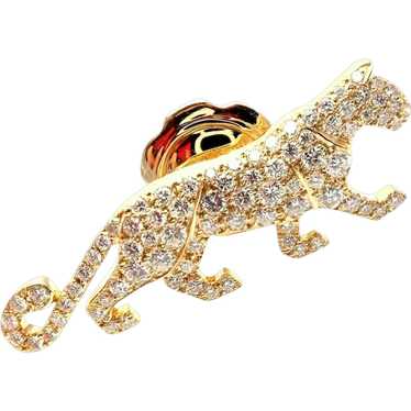 Authentic! Cartier Panther Panthere 18k Yellow Go… - image 1