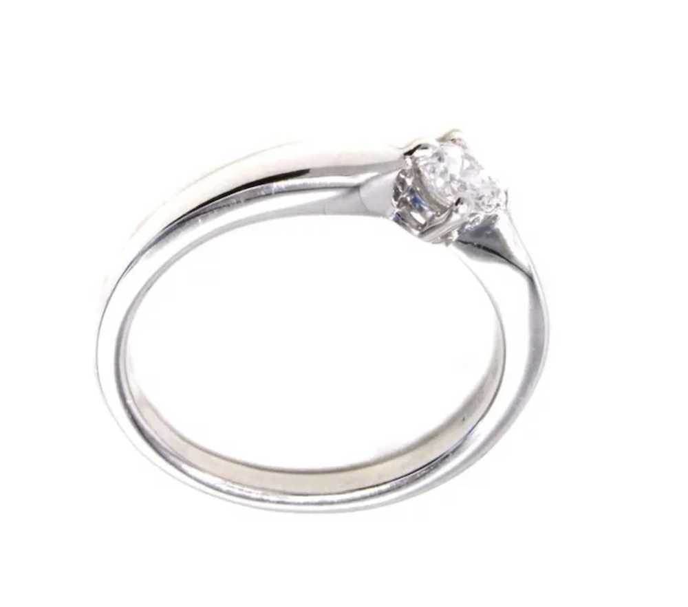 Bulgari Diamond Platinum Engagement Ring - image 6