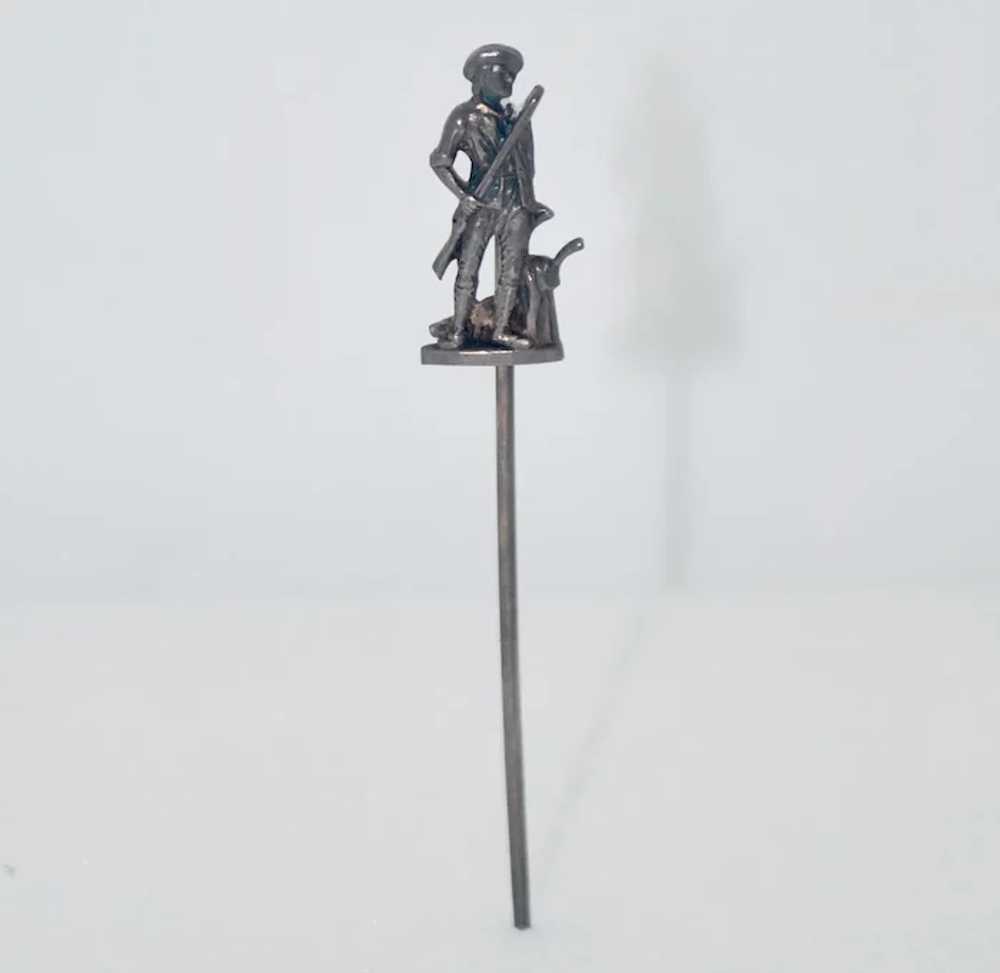 Victorian Minuteman Stick Pin - image 2