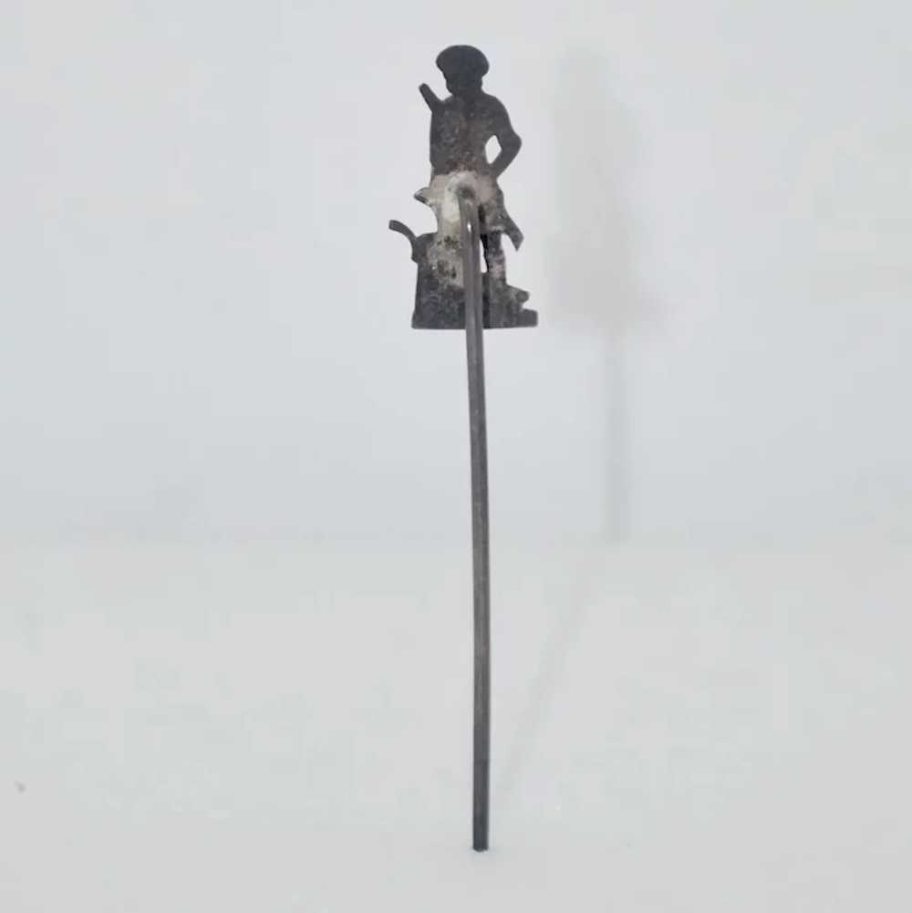 Victorian Minuteman Stick Pin - image 4