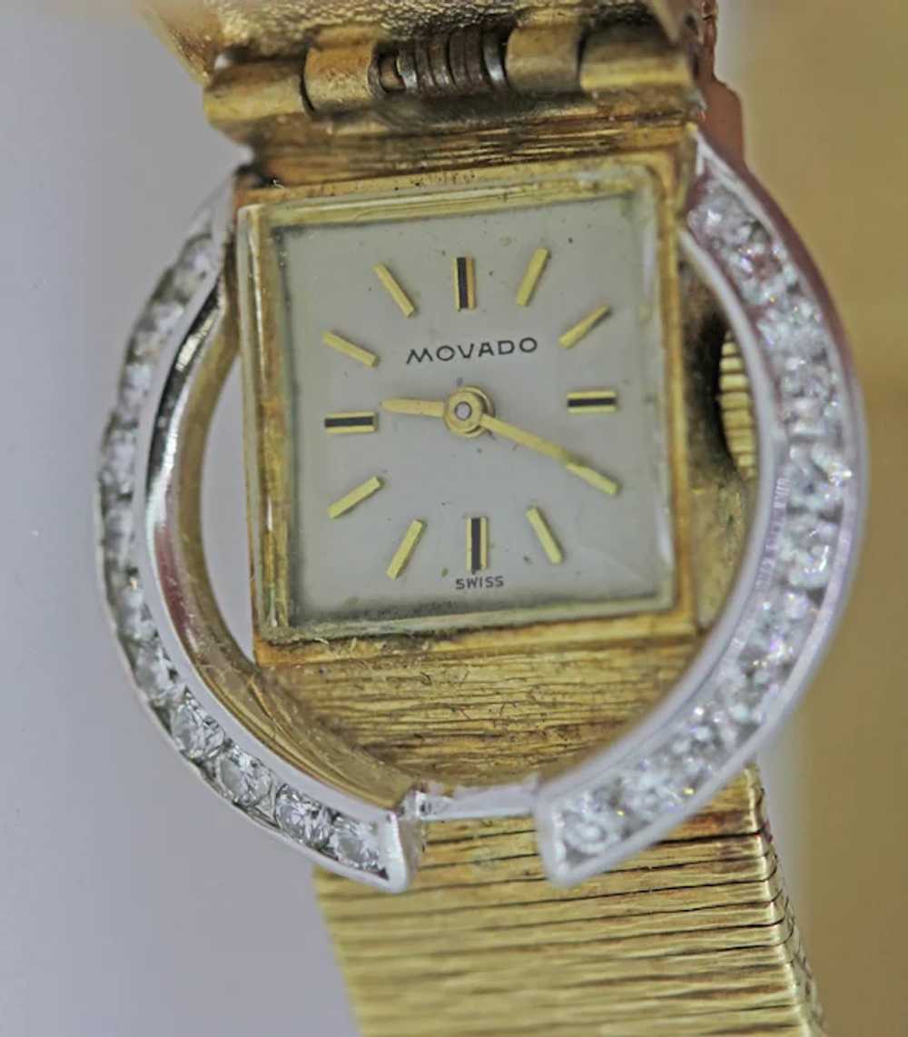 14k MOVADO Zenith Round Mechanical Watch. Movado Vintage Ladies watch -  Ruby Lane