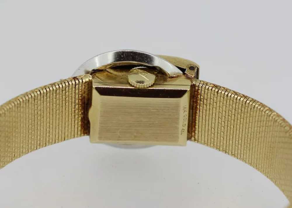 Movado 14k yellow gold ladies online watch