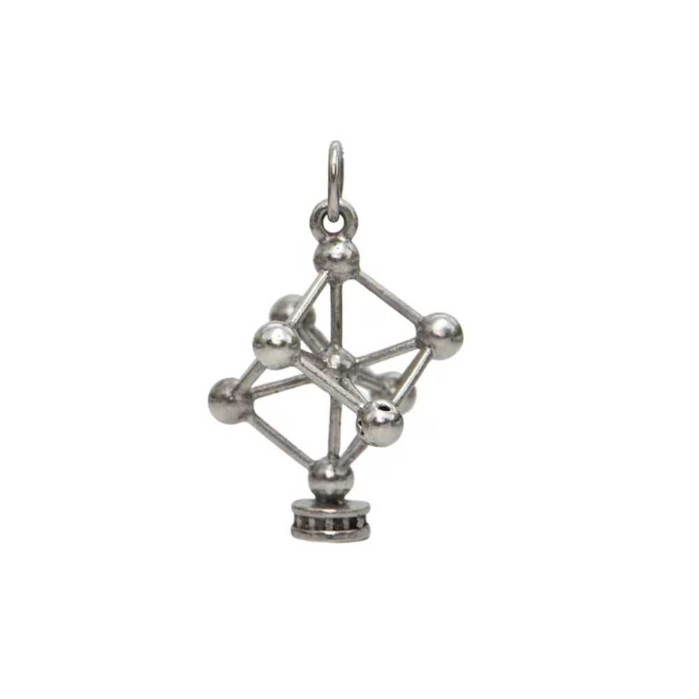 Vintage Sterling Silver Atomium Monument Brussels… - image 2