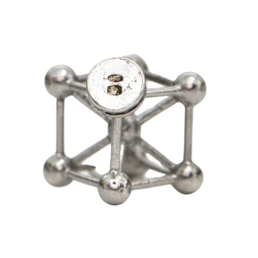 Vintage Sterling Silver Atomium Monument Brussels… - image 3