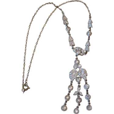 Edwardian Paste Necklace - image 1