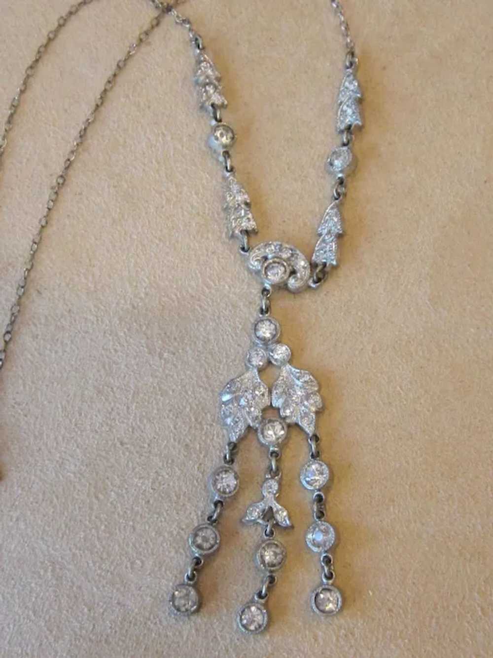 Edwardian Paste Necklace - image 3