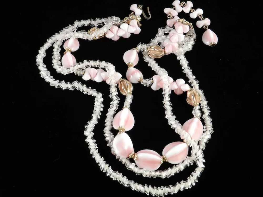 Alice Caviness Art Glass Bead Necklace - image 5