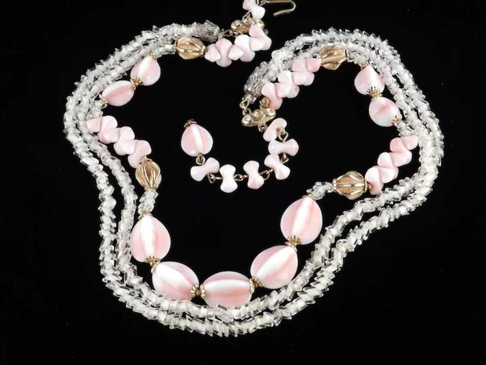 Alice Caviness Art Glass Bead Necklace - image 6