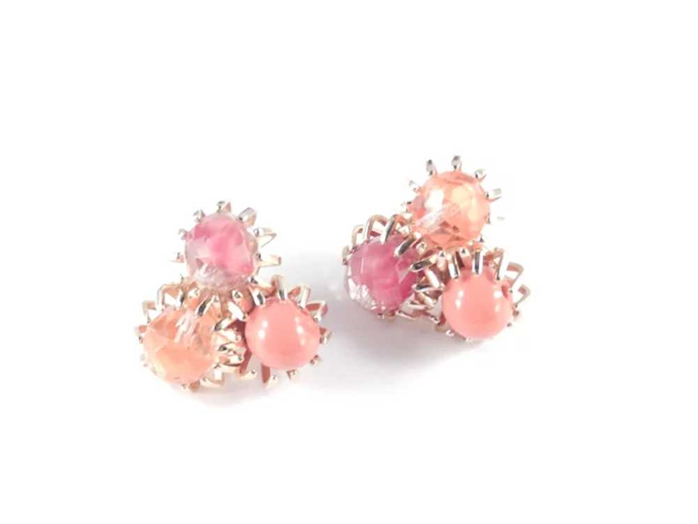 Castlecliff Givre Glass Bead Earrings - image 2