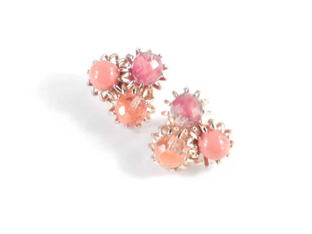 Castlecliff Givre Glass Bead Earrings - image 3