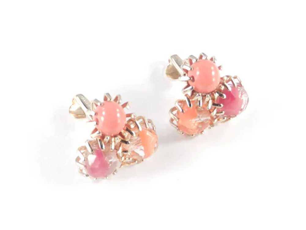 Castlecliff Givre Glass Bead Earrings - image 4