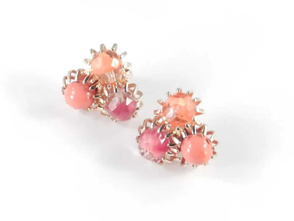 Castlecliff Givre Glass Bead Earrings - image 5