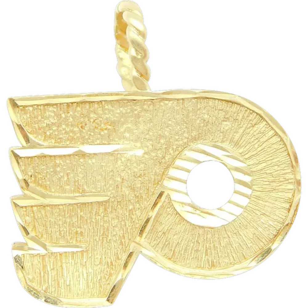Philadelphia Flyers Hockey Logo Sports Charm / Pe… - image 1